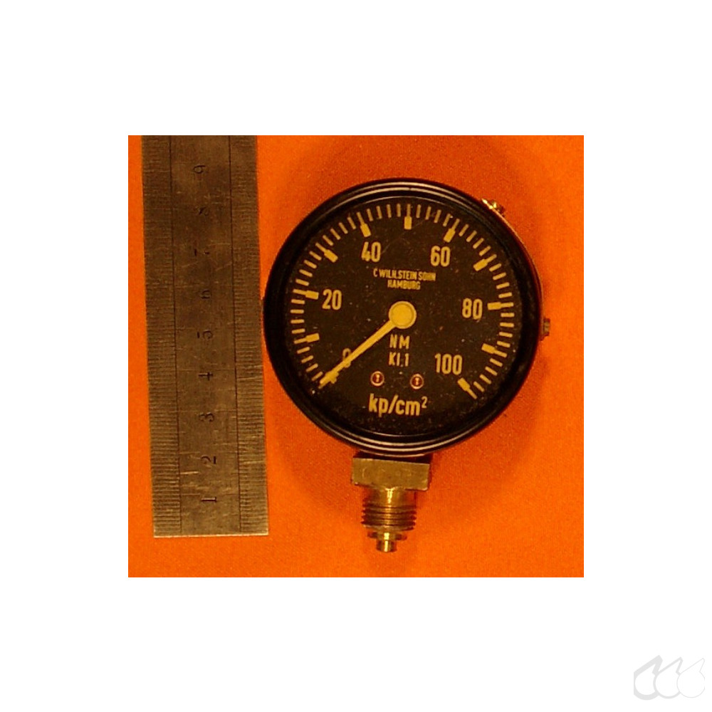 Manometer 0-100 kp/cm² Überdruck