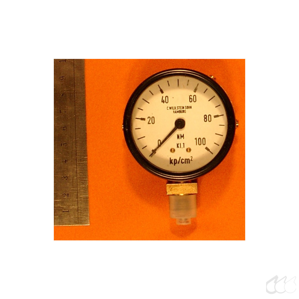 Manometer 0-100 kp/cm² Überdruck