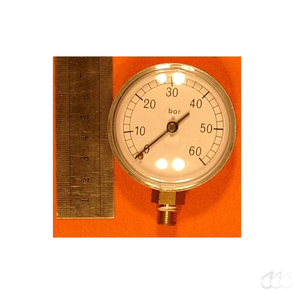 Manometer 0-60 bar Überdruck