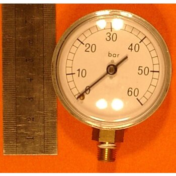 Manometer 0-60 bar &Uuml;berdruck