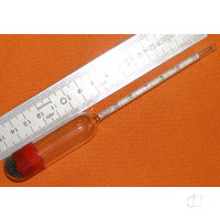 Aräometer 1,700 g/cm³ bis 1,800 g/cm³, Teilung 0,002 g/cm³, Bezug 15°C