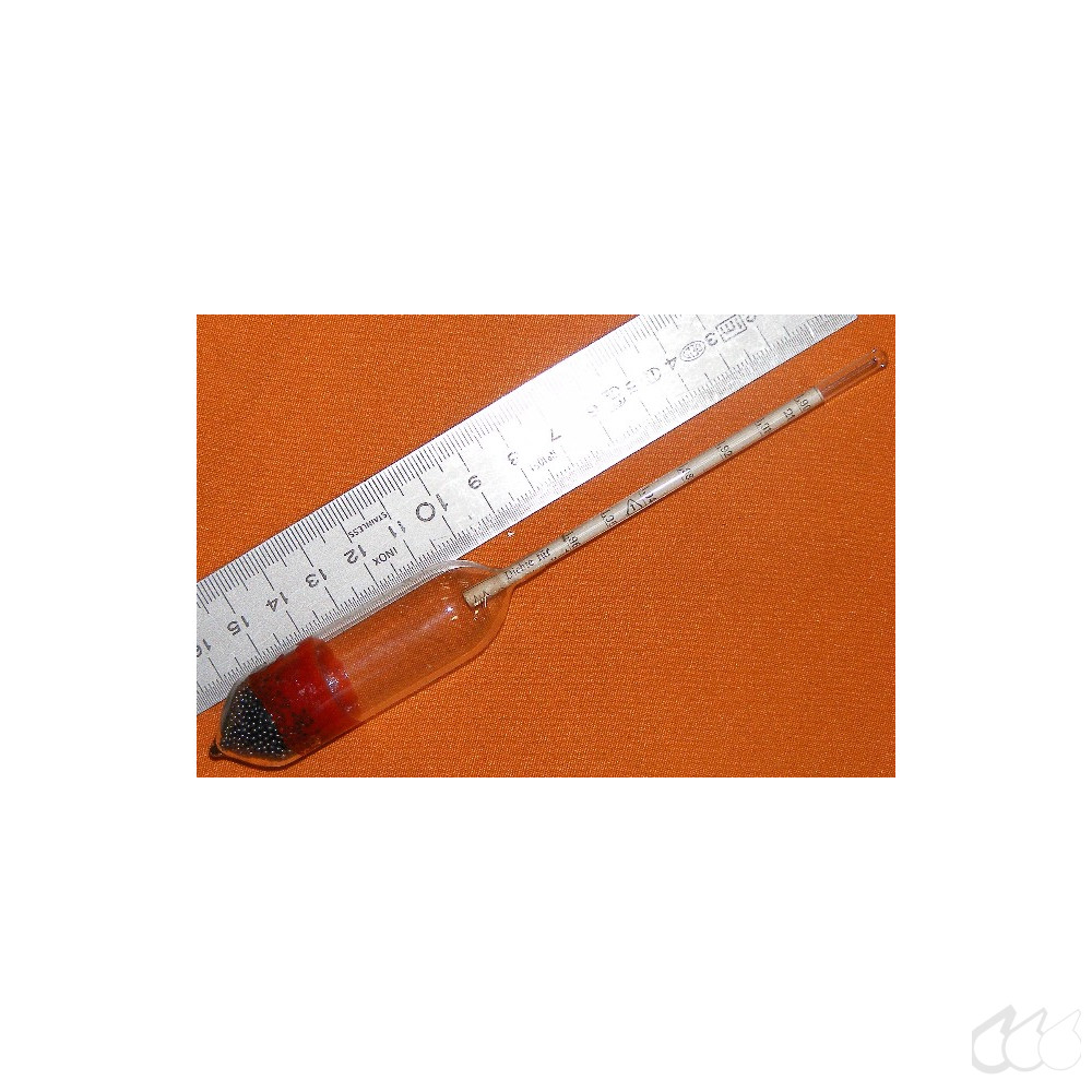 Aräometer 1,900 g/cm³ bis 1,960 g/cm³,...