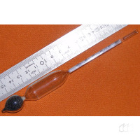 Aräometer 1,900 g/cm³ bis 2,000 g/cm³, Teilung 0,002 g/cm³, Bezug 15°C