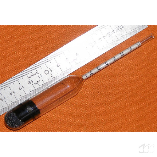 Aräometer 1,720 g/cm³ bis 1,780 g/cm³, Teilung 0,001 g/cm³, Bezug 15°C