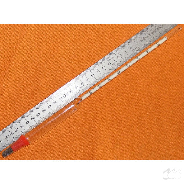 Aräometer 0,720 g/cm³ bis 0,790 g/cm³, Teilung 0,002 g/cm³, Bezug 20°C