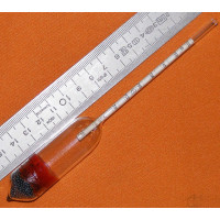 Aräometer 1,720 g/cm³ bis 1,780 g/cm³, Teilung 0,001 g/cm³, Bezug 15°C