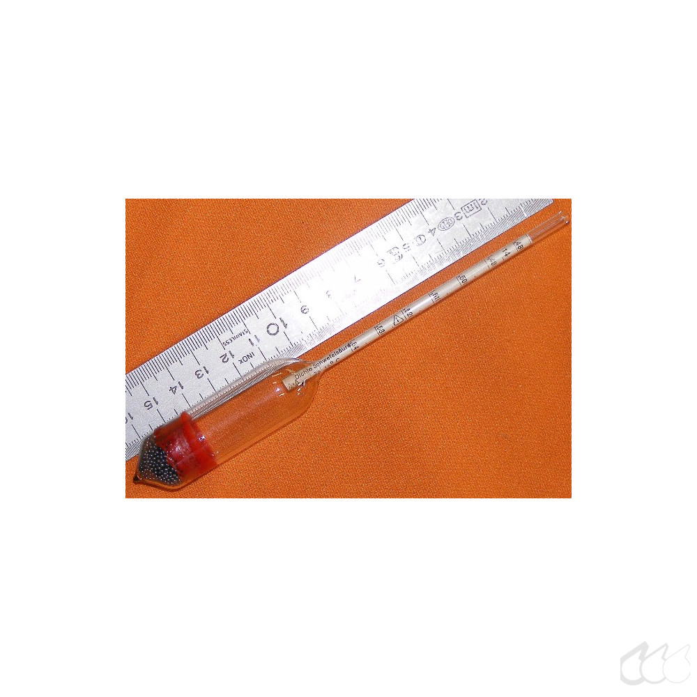 Aräometer 1,480 g/cm³ bis 1,540 g/cm³,...