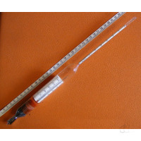 Aräometer 1,720 - 1,780 g/cm³ Tlg.0,001g/cm³, Bzg.20°C, Thermometer