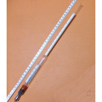 Aräometer 1,500 - 2,000 g/cm³ Tlg.0,005g/cm³, Bzg.20°C, Thermometer