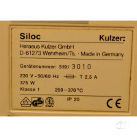 Heraeus Kulzer Siloc Ofen 250-370°C (Klein-Ofen)