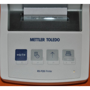 Messwertdrucker Mettler-Toledo RS-P26 Compact-Drucker RS232-C