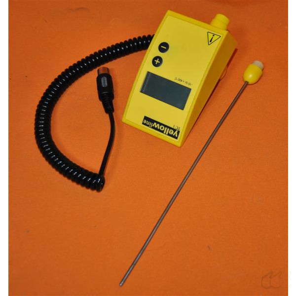 Elektronisches Kontaktthermometer IKA yellow line TC1, ähnl. ETS-D4 fuzzy