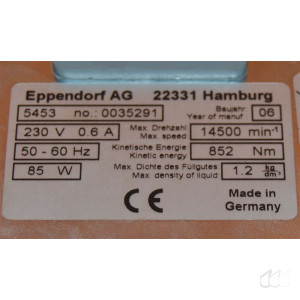 Zentrifuge eppendorf miniSpin plus, gebraucht, tiptop! mit Rotor