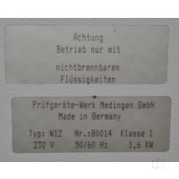 gebrauchtes Wasserbad Medingen W12, 12L, Digitalanzeige