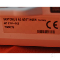 Mikrowaage Sartorius MC 210 P-0CE; d=0,01 mg 10µg; gebraucht, EICHFÄHIG