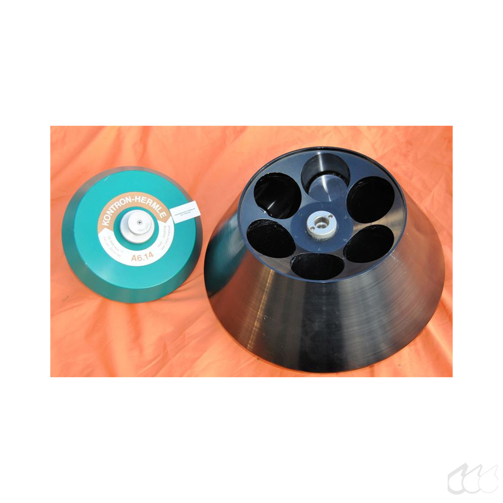 gebrauchter Festwinkel-Rotor Kontron-Hermle A6.14 14.000...