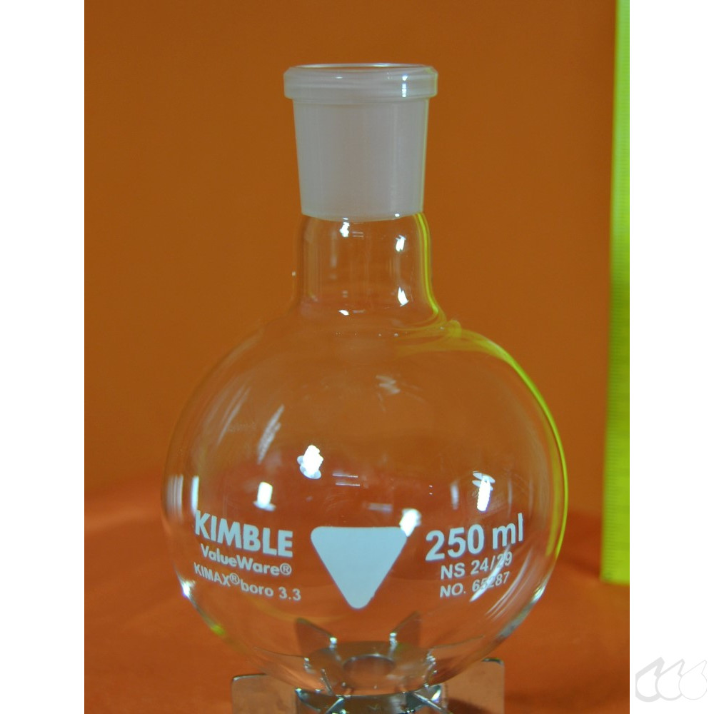 Kimble Chase Rundkolben 250 mL NS 24/29 Boro 3.3, Kimble...