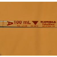 Kimble Chase Vollpipette 100 ml Klasse A Ex 20°C Tol. +/- 0,08 mL Boro 3.3 Neuware