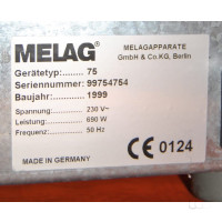 gebrauchter Heißluft-Sterilisator Melag 75