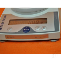 gebrauchte Laborwaage Mettler-Toledo PL202-S max. 210g;  d=0,01g
