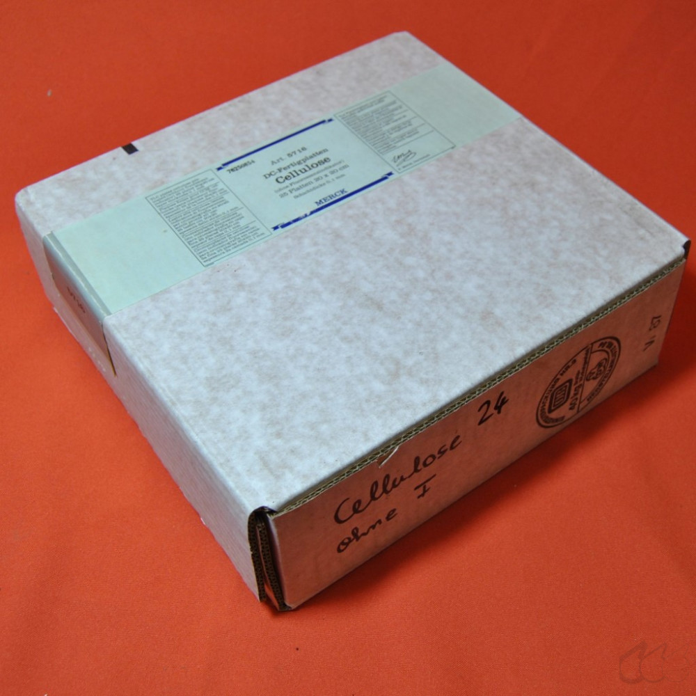 25 DC-Platten Merck 5716 DC-Fertigplatten 20x20 cm...