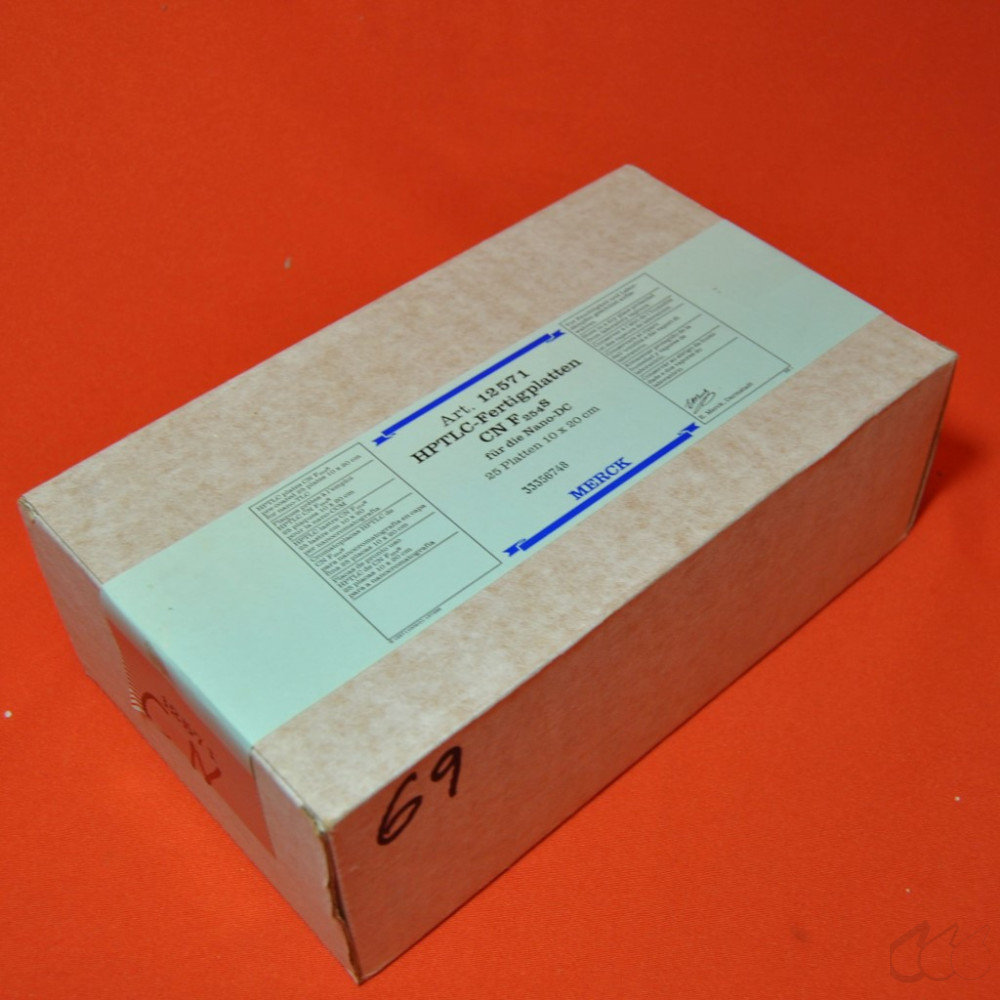 25 DC-Platten Merck 12571 DC-Platten 10x20 cm CN F254S...