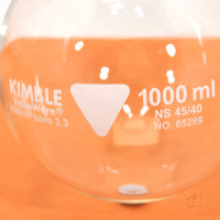 Kimble Chase Rundkolben 1000 mL NS 45/40 Boro 3.3, 65289 NEUWARE