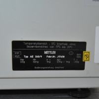 gebrauchte Analysewaage Mettler AE260-S Deltarange 205g / 0,1mg