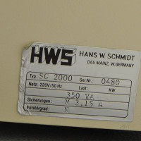 gebrauchtes Schmelzpunktmessgerät HWS SG 2000